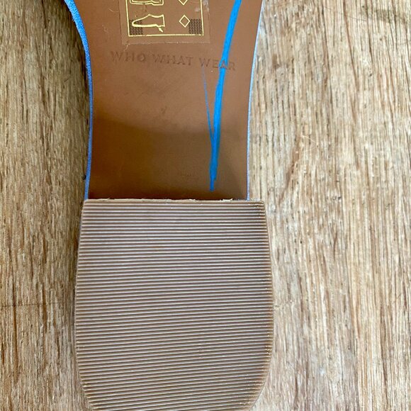 Who What Wear Celia slip-on sandal Women's Size 7 - Picture 8 of 11